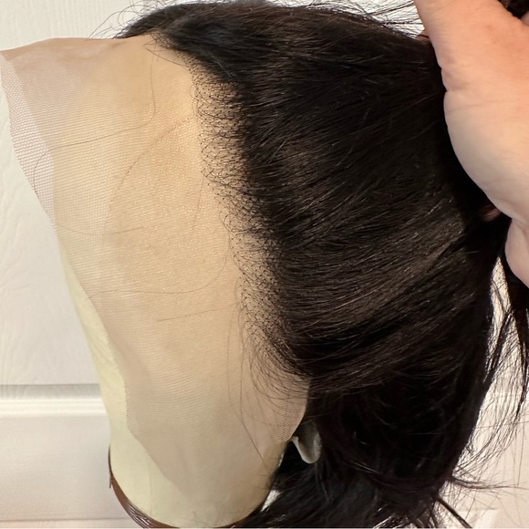 12” Natural Black Bob Wig 100% Human Hair 13x4 HD Lace Front 150% Density It#RH - Picture 11 of 16